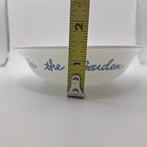 Corning Corelle Bowl In The Garden Blue Rustic Discontinued Small Dessert 5.5 In - Picture 6 of 9